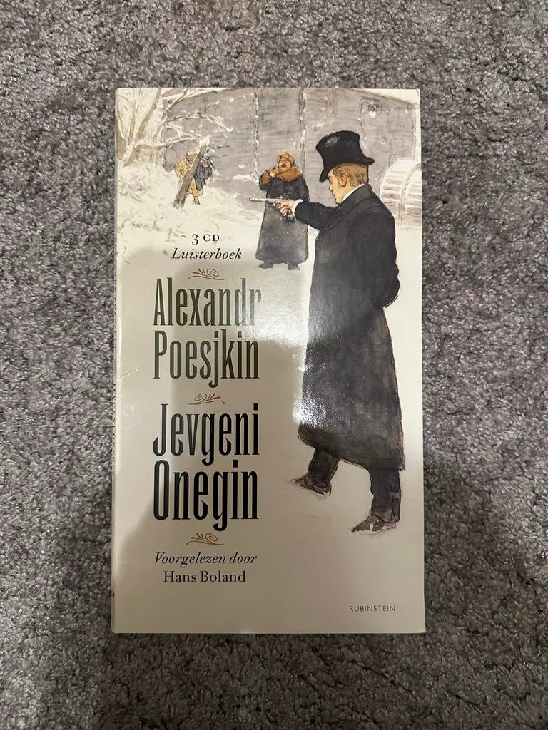 Alexandr Poesjkin - Jevgeni Onegin (3 CD Luisterboek), Ophalen of Verzenden, Cd, Volwassene