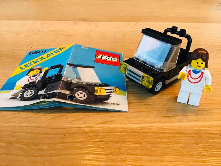 LEGO classic 6501, sport convertible, sport cabrio, compleet, Kinderen en Baby's, Speelgoed | Duplo en Lego, Zo goed als nieuw