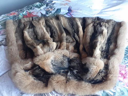 Zeer aparte echte fox bontjas bont jas bontmantel maat L, Kleding | Dames, Jassen | Winter, Zo goed als nieuw, Maat 42/44 (L)