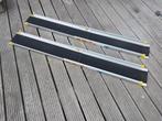 Aluminium oprijplaat uitschuifbaar - 180 cm (2 stuks), Auto diversen, Ophalen, Zo goed als nieuw