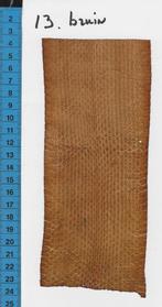 heel dun leer , slangenleer .ideaal voor hobby 1-12, Hobby en Vrije tijd, Verzenden, Materiaal