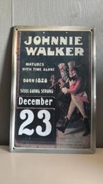 Johnnie Walker vintage reclame bord, Verzamelen, Merken en Reclamevoorwerpen, Ophalen of Verzenden, Zo goed als nieuw, Reclamebord