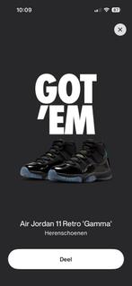 Air Jordan 11 Retro Gamma Blue (2025) Maat 44, Kleding | Heren, Schoenen, Zwart, Nieuw, Ophalen of Verzenden, Sneakers of Gympen