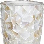 Hoge Schelpenpot Vaas - 96cm Handgemaakt, Tuin en Terras, Bloempotten, Ophalen, Overige materialen, 40 cm of meer, Rond