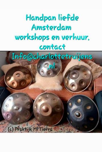 Workshop handpan bespelen en reading! beschikbaar voor biedingen