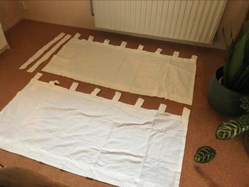 Gordijntjes van halfhoogslaper Ikea wit beschikbaar voor biedingen