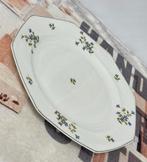 Antiek 1910 porseleinen Frans bord 32cm Limoges de Barbeaux, Antiek en Kunst, Antiek | Servies los, Ophalen of Verzenden