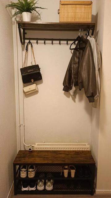 Kapstok + Schoenenrek - industrieel design beschikbaar voor biedingen