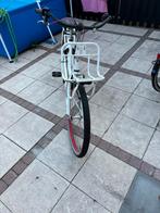 Witte fiets, Ophalen, Alpina Clubb, Gebruikt, Minder dan 47 cm