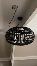 Bamboe hanglamp zwart 55 cm Indy Karwei, Ophalen, Zo goed als nieuw, 50 tot 75 cm