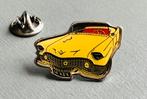 gele Cadillac pin, Verzamelen, Speldjes, Pins en Buttons, Ophalen of Verzenden, Zo goed als nieuw