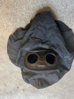 Vintage Leren laskap met Bril, Ophalen of Verzenden