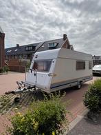 Nette Bürstner Fun TS 400 - 4 pers. caravan vakantie klaar!, Caravans en Kamperen, Vast bed, Schokbreker, Treinzit, Particulier