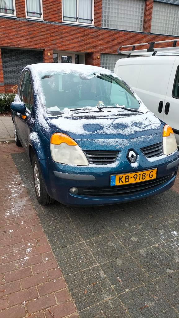 Renault modus, Auto's, Renault, Particulier, Benzine, B, MPV, Handgeschakeld, Geïmporteerd, Blauw, Voorwielaandrijving, Ophalen