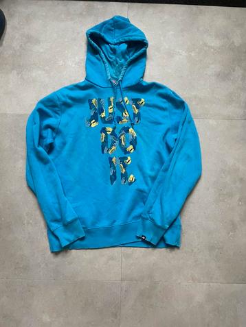 Nike “Just Do It” Hoodie – Blauw – Maat M beschikbaar voor biedingen