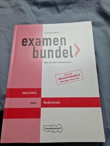 2021/2022 Nederlands examenbundel beschikbaar voor biedingen