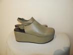 Shabbies Amsterdam klomp look sandalen dikkere zool ZGAN 37, Kleding | Dames, Overige kleuren, Shabbies Amsterdam, Verzenden, Sandalen of Muiltjes