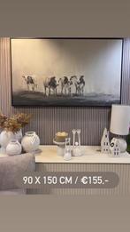 Schilderij Holstein Vee kudde schilderij wanddecoratie nieuw, Huis en Inrichting, Ophalen, Nieuw, 125 cm of meer, Schilderij