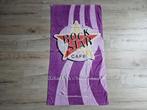 Rock Star Cafe strand laken (140x78 cm), Overige typen, Gebruikt, Ophalen of Verzenden, Paars