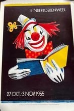 Poster Kinderboekenweekposter1955 Piet Worm heruitgave 1994, Ophalen of Verzenden, Zo goed als nieuw