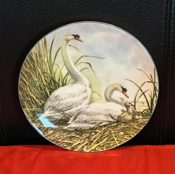 wandbord The Water's Edge, Wedgwood, zwanen nest / zwaan beschikbaar voor biedingen