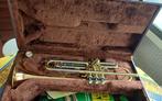 Trompet Manchester Brass, Muziek en Instrumenten, Ophalen, Gebruikt, Bes-trompet, Met koffer