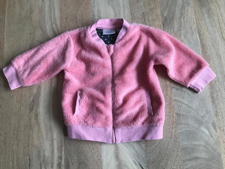 Feetje jas/vest maat 68, Kinderen en Baby's, Babykleding | Maat 68, Zo goed als nieuw, Meisje, Jasje, Ophalen of Verzenden