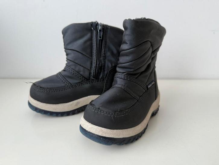 Snowboots, sneeuwlaarsjes, winterlaarsjes blauw maat 23, Kinderen en Baby's, Kinderkleding | Schoenen en Sokken, Gebruikt, Laarzen