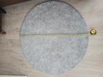 IKEA stoense kleed middengrijs (130cm), Huis en Inrichting, Rond, Ophalen of Verzenden, Zo goed als nieuw, 100 tot 150 cm
