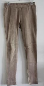 suedelook legging maat s, Legging, Maat 36/38 (S), Beige, Ophalen of Verzenden