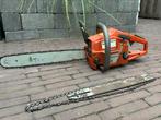 Husqvarna ketting zaag, Ophalen, Gebruikt