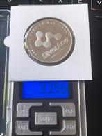 Zilveren munt one troy ounce, Ophalen of Verzenden, Zilver
