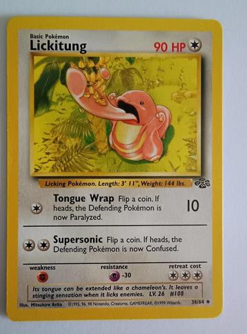Lickitung 38/64 (Jungle) beschikbaar voor biedingen