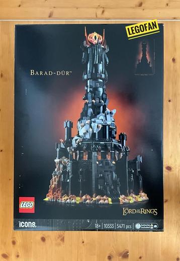 🆕 NIEUW (SEALED): Lego 10333 Lord of the Rings Barad-dûr beschikbaar voor biedingen