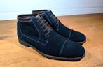 Floris van Bommel halfhoge herenschoenen maat 9,5 / 44, Ophalen, Blauw, Floris van Bommel, Zo goed als nieuw