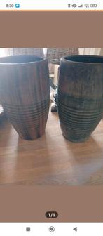4 mooi stoer sobere potten, Huis en Inrichting, Woonaccessoires | Vazen, Steen, Overige kleuren, Ophalen of Verzenden, Zo goed als nieuw