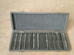 Messenleggers kristal - 9 cm per stuk - totaal 12 stuks, Ophalen of Verzenden