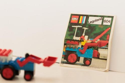 LEGO 604  -2 1e LEGOLAND: Construction: Excavator / Graafmac, Kinderen en Baby's, Speelgoed | Duplo en Lego, Gebruikt, Lego, Complete set