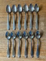 12x Vintage Gero Zilmeta visgraat advocaat likeurlepeltjes, Antiek en Kunst, Antiek | Bestek, Ophalen of Verzenden