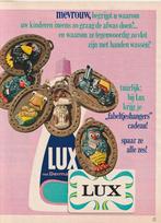 Retro reclame 1969 Lux zeep Fabeltjeskrant sleutelhangers, Verzamelen, Retro, Verzenden, Overige typen