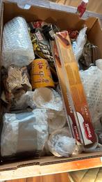 Doos vol met servies, Ophalen, Gebruikt, Glas, Overige stijlen