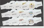 reeks  6311  bier soorten  1-10   sigarenbandjes, Verzenden, Sigarenbandjes