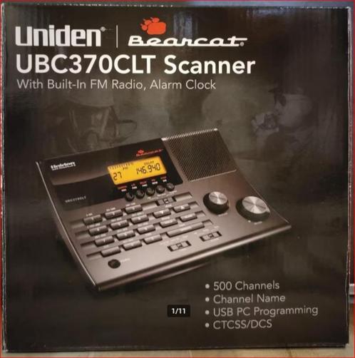 Uniden Bearcat UBC 370 CLT geheel compleet met ARC software, Telecommunicatie, Scanners, Zo goed als nieuw, 500 kanalen of meer