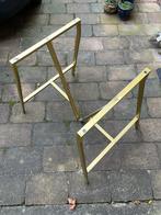 Schraag goud voor bureau, Ophalen, Gebruikt, Bureau