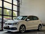 Volkswagen Polo 5drs 1.2 TSI R-Line ''Candy White'' Xenon, Voorwielaandrijving, Metallic lak, Gebruikt, Zwart
