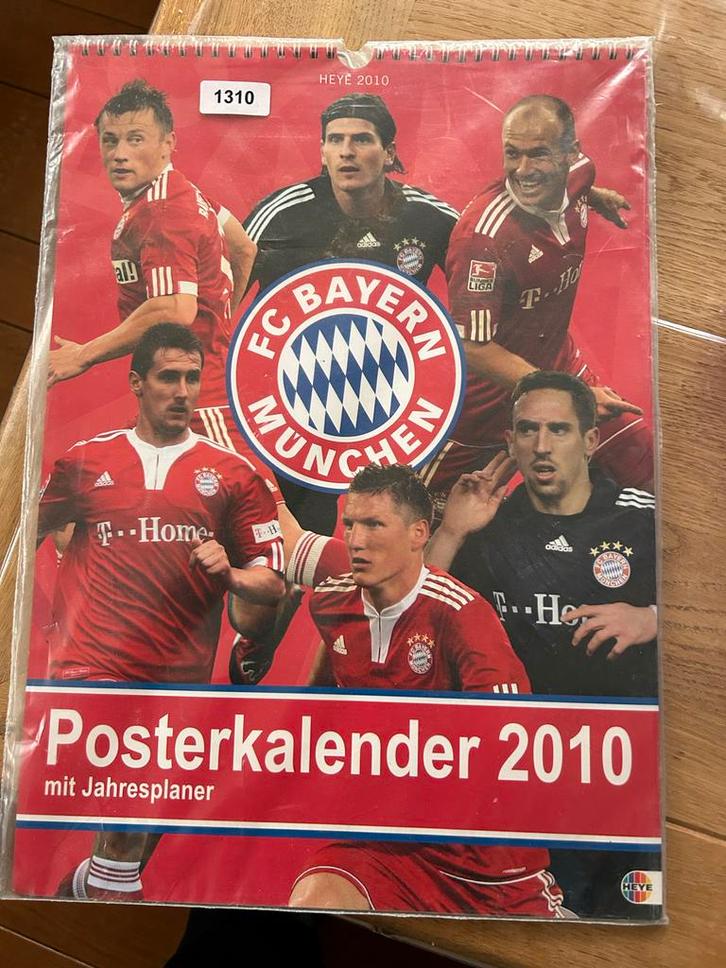 Bayern München Poster Kalender 2010 - Nieuw!, Sport en Fitness, Voetbal, Overige typen, Ophalen of Verzenden