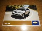 brochure Chevrolet Captiva  2008, Nieuw, Chevrolet, Ophalen of Verzenden