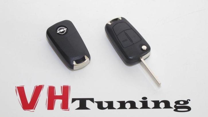 Opel diverse 2 knops klapsleutel Astra H / Corsa D / Vectra, Auto diversen, Tuning en Styling, Ophalen of Verzenden