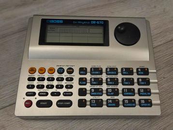 Boss Dr Rhythm DR-670 + Origin. handleiding, adapter & doos beschikbaar voor biedingen