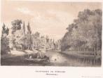 Utrecht Plantsoen te Utrecht (Heerenstraat.) Litho 1853, Antiek en Kunst, Ophalen of Verzenden